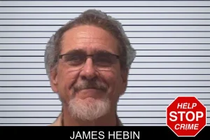 James Hebin mugshot