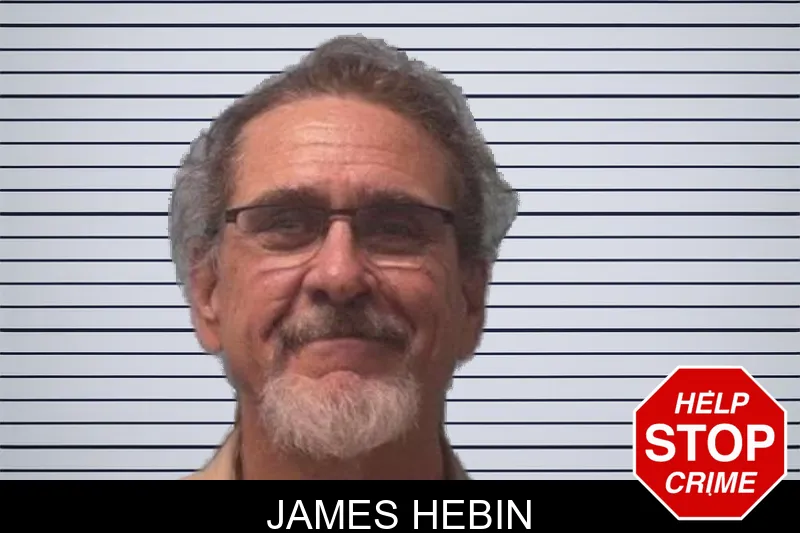 James Hebin mugshot