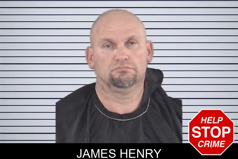 James Henry mugshot