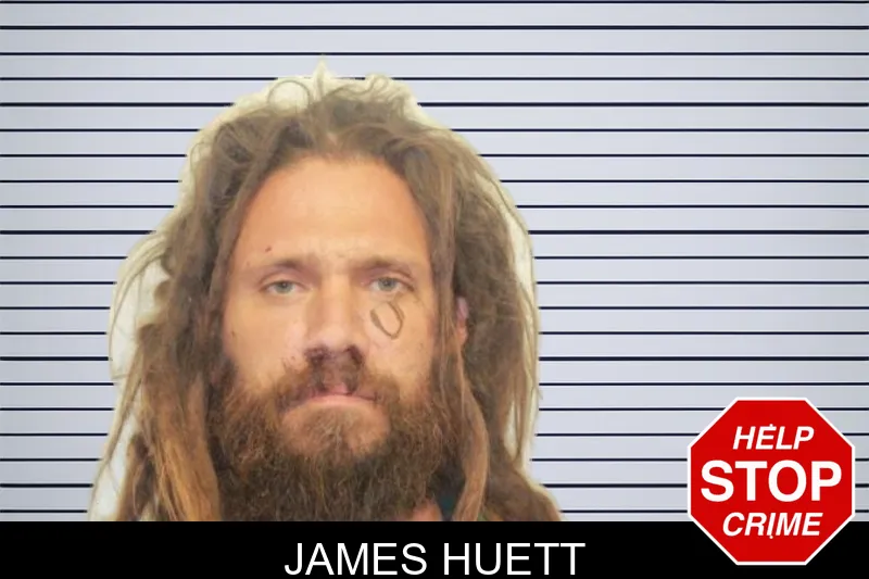 James Huett mugshot
