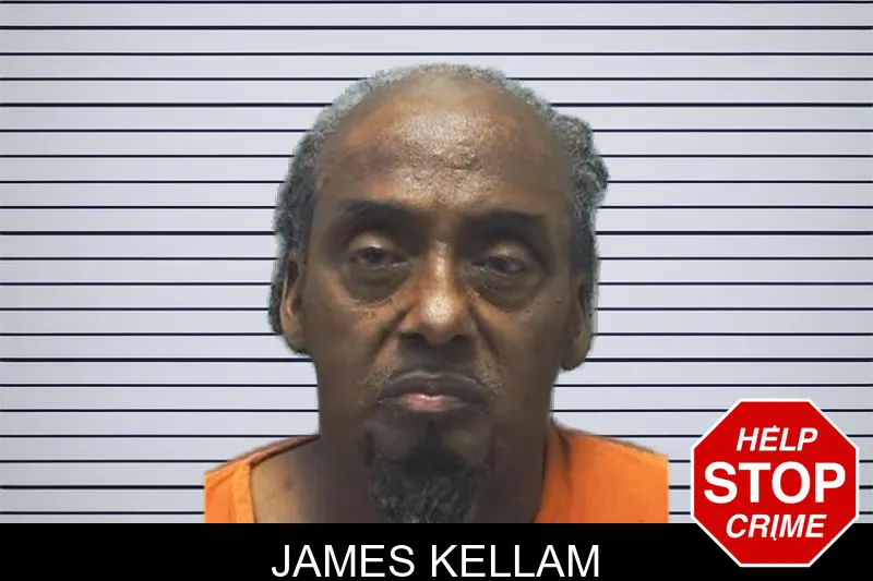 James Kellam mugshot