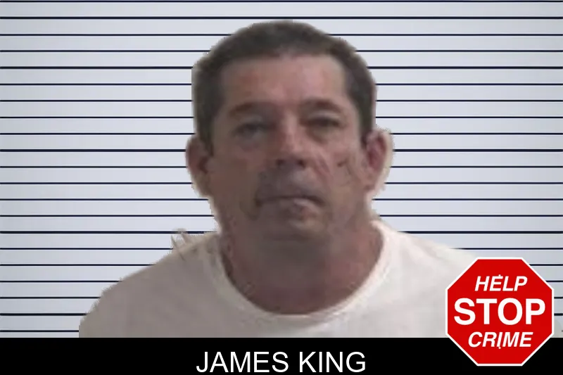 James King mugshot