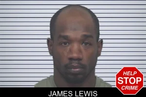 James Lewis mugshot