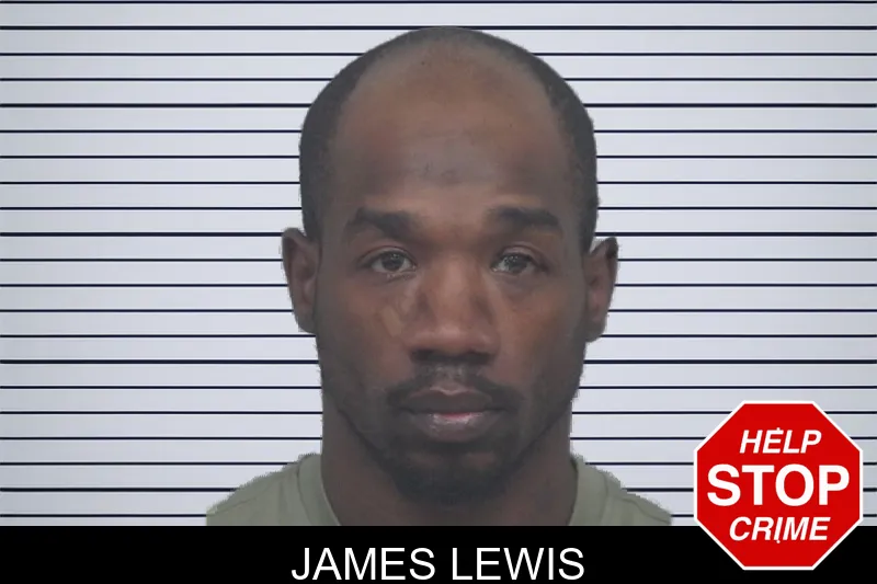James Lewis mugshot