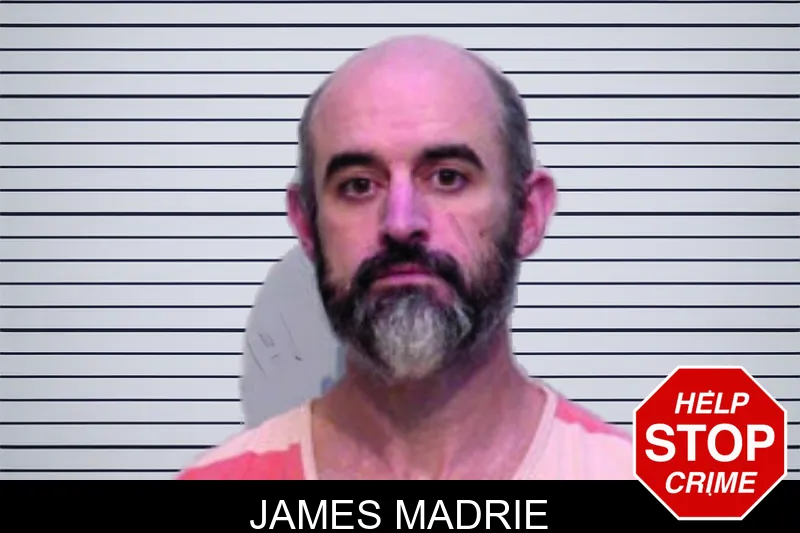 James Madrie mugshot