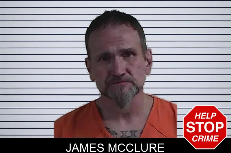 James McClure mugshot