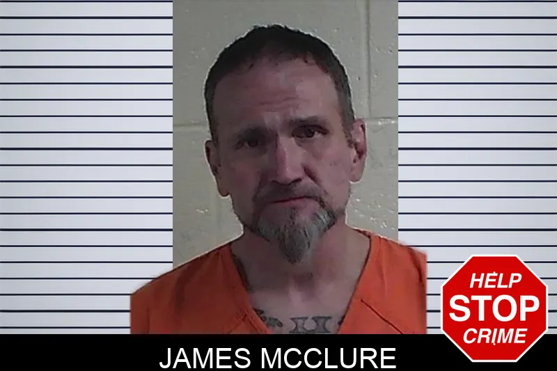 James McClure mugshot