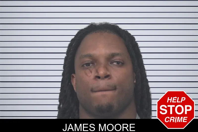 James Moore mugshot