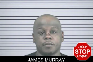 James Murray mugshot