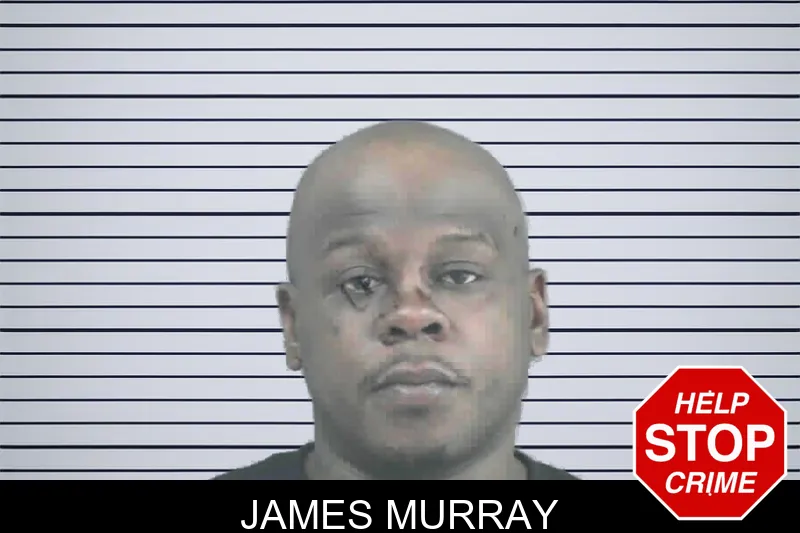James Murray mugshot