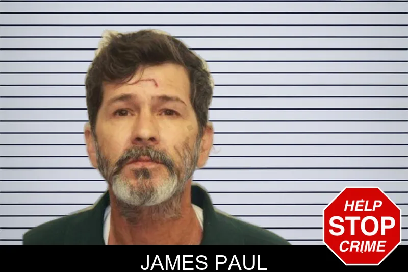 James Paul mugshot