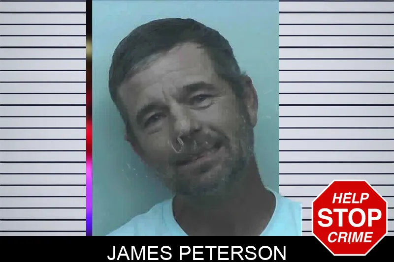 James Peterson mugshot