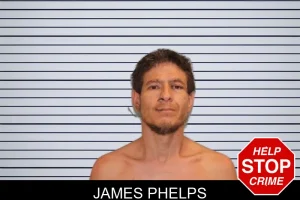 James Phelps mugshot