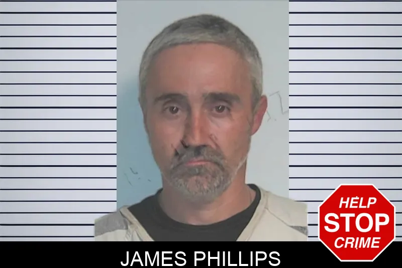 James Phillips mugshot