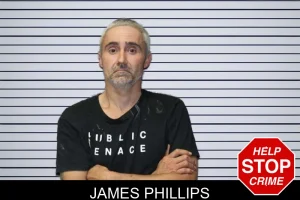 James Phillips mugshot