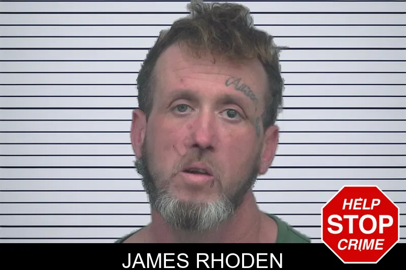 James Rhoden mugshot