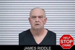 James Riddle mugshot