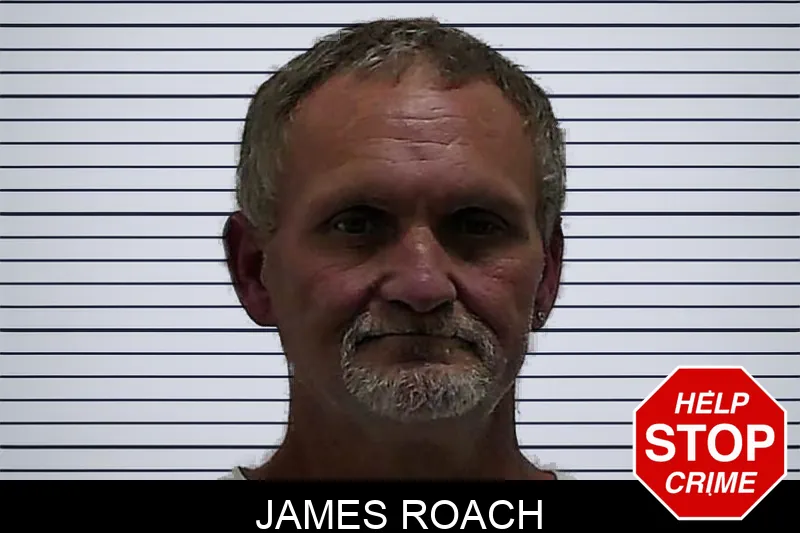 James Roach mugshot