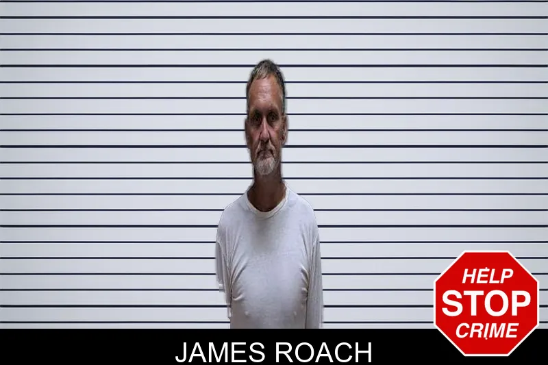 James Roach mugshot