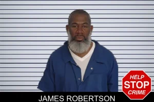 James Robertson mugshot