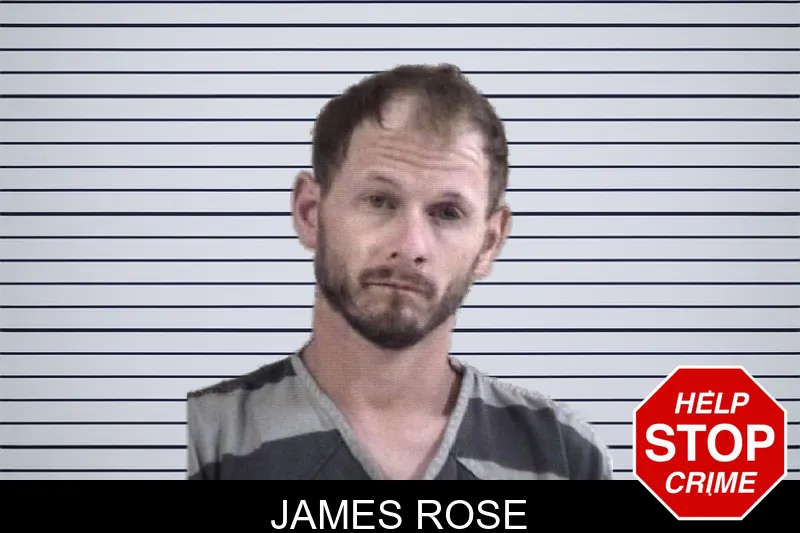 James Rose mugshot