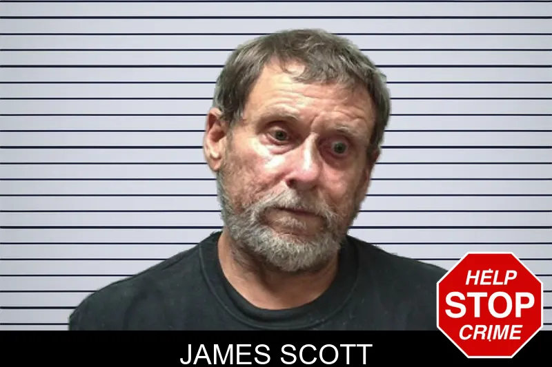 James Scott mugshot