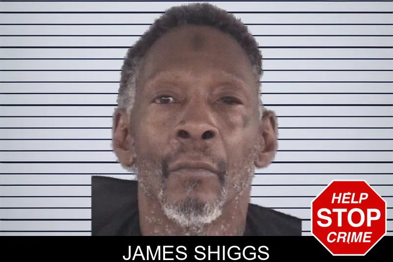 James Shiggs mugshot