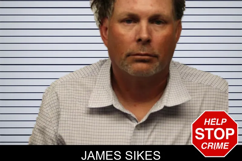 James Sikes mugshot