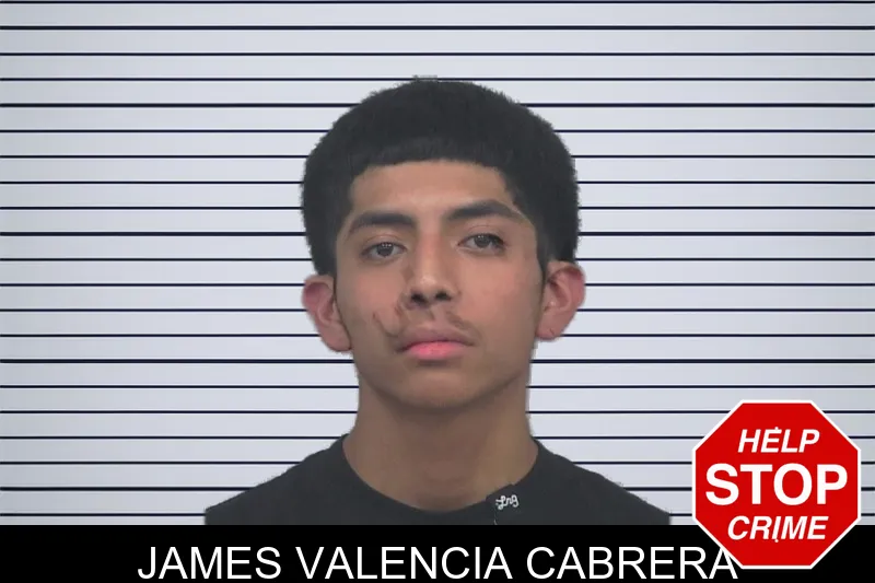 James Valencia Cabrera mugshot