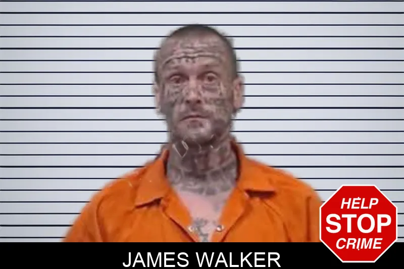 James Walker mugshot