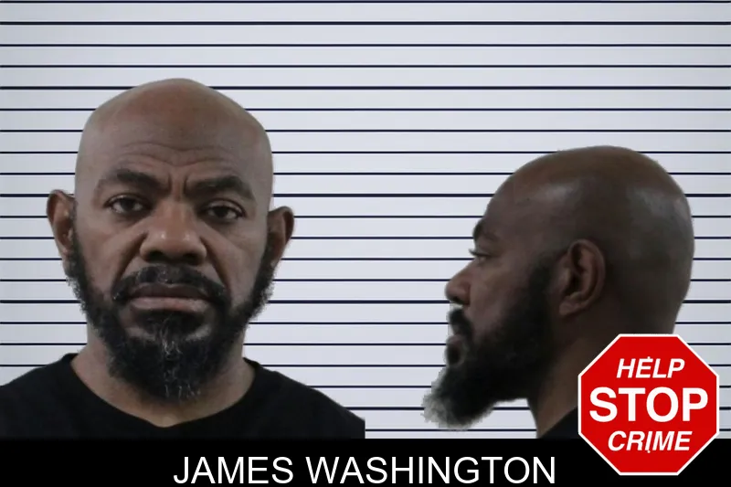 James Washington mugshot