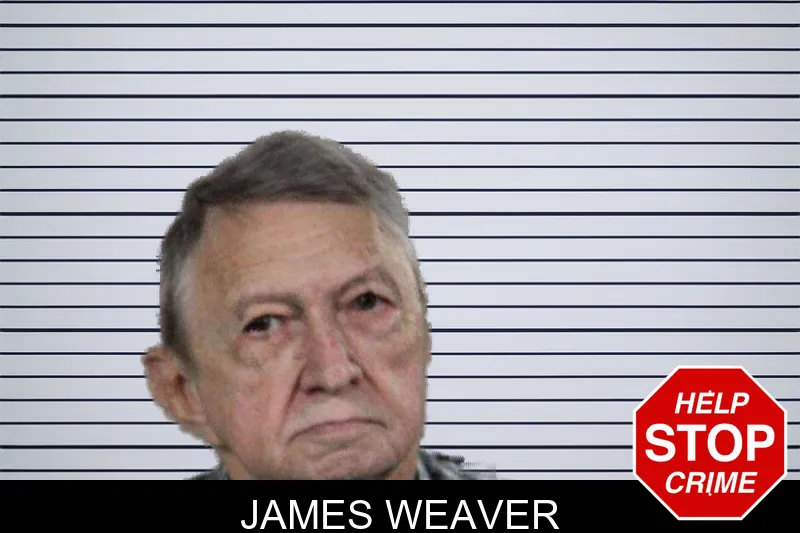 James Weaver mugshot