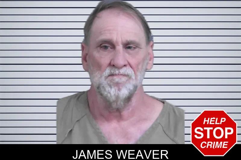 James Weaver mugshot