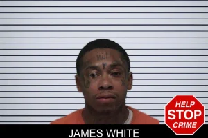 James White mugshot