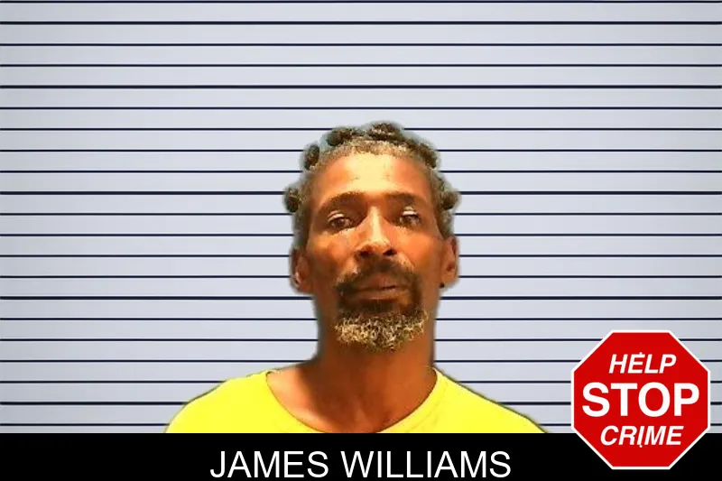 James Williams mugshot