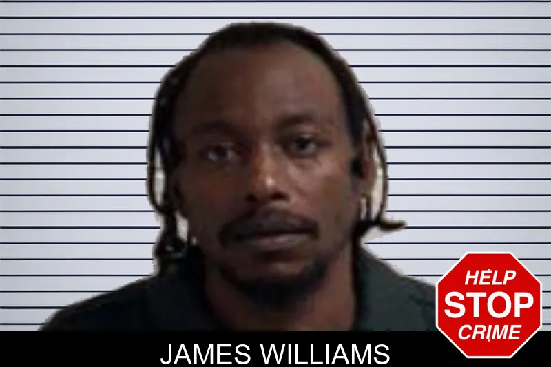 James Williams mugshot