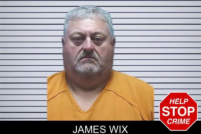 James Wix mugshot