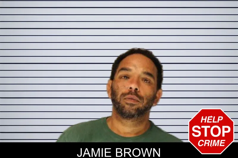 Jamie Brown mugshot