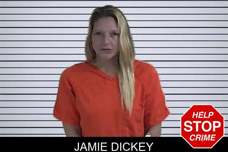Jamie Dickey mugshot