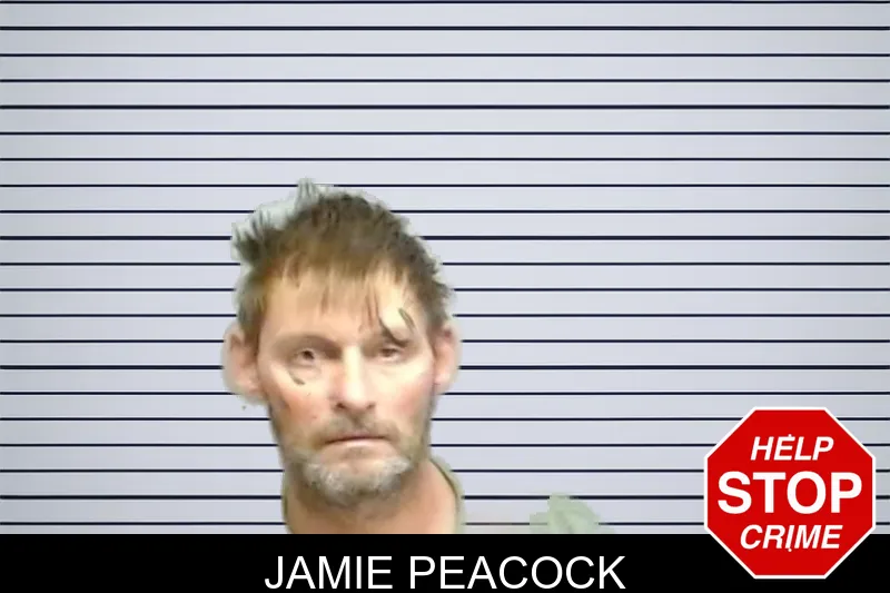 Jamie Peacock mugshot