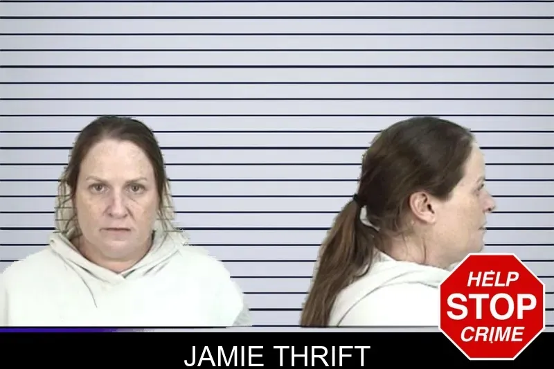Jamie Thrift mugshot