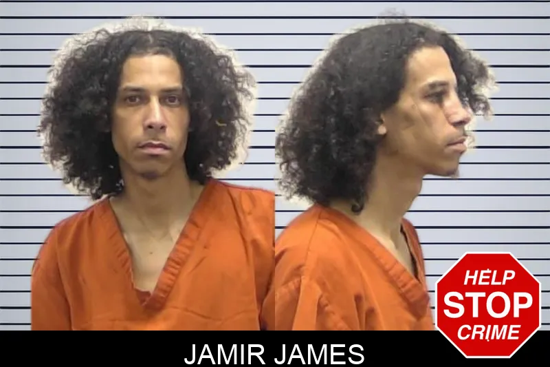Jamir James mugshot