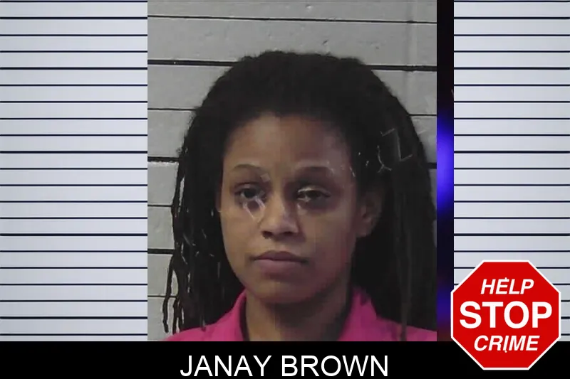 Janay Brown mugshot