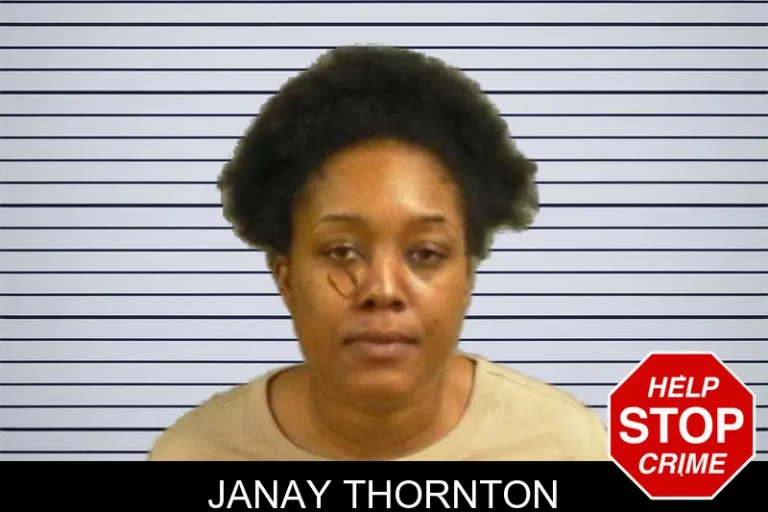 Janay Thornton mugshot – Upson County , Georgia Janay Thornton