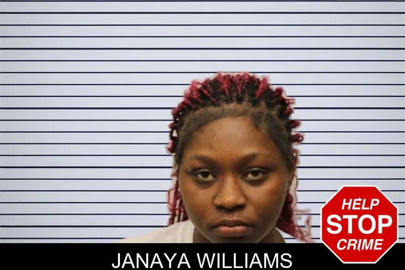 Janaya Williams mugshot