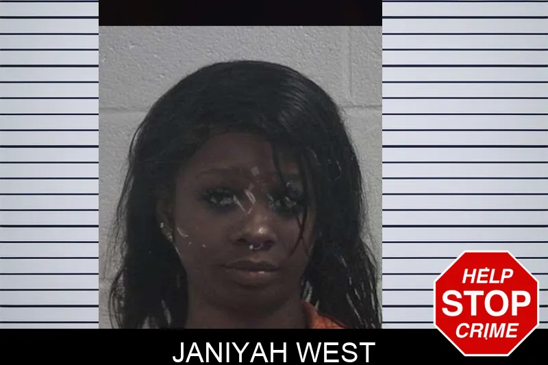 Janiyah West mugshot