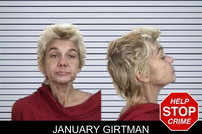 January Girtman mugshot