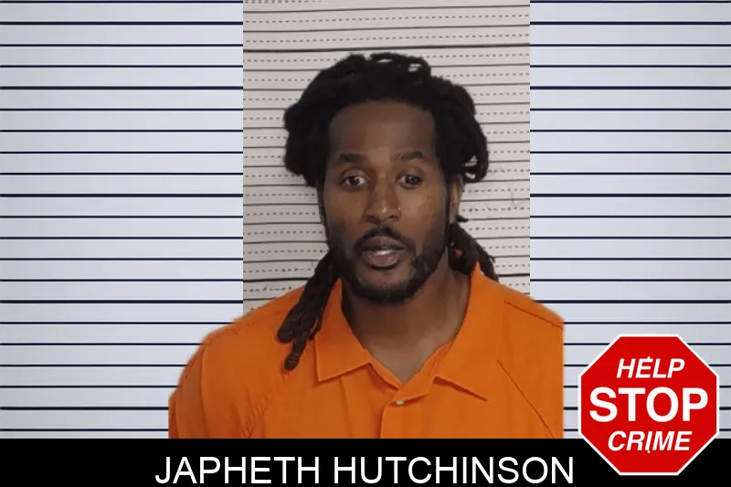 Japheth Hutchinson mugshot