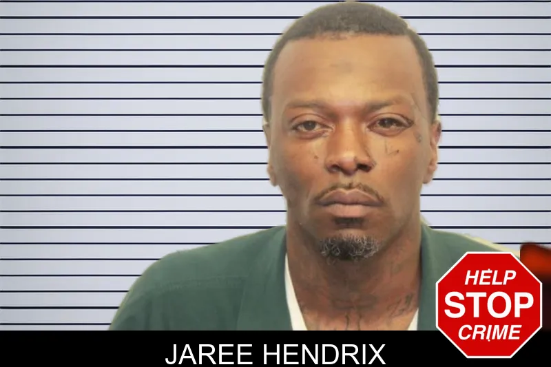 Jaree Hendrix mugshot