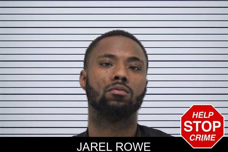Jarel Rowe mugshot